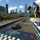 James Davison takes victory at the virtual Chicago street course during NASCAR’s iRacing Pro Invitational Series.